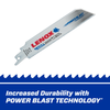 LENOX Lazer Metal Cutting Reciprocating Saw Blade, Bi-Metal, 6-Inch, 18 TPi, 25/Pk