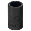 PROTO Skt 1/4 Dr 11/32 12Pt Black