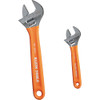 Extra-Capacity Adjustable Wrenches, 2-Piece