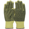 Kut Gard® MATA25PL-PD2 Heavy Weight Cut Resistant Gloves, Size L, Yellow, ANSI A3