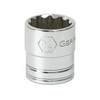 3/8" Drive 12 Point Standard SAE Socket 1/4"