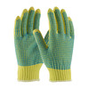 Kut Gard® 08-K300PDD Medium Weight Cut Resistant Gloves, Size M, Yellow, ANSI A3