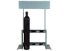 Steel Gas Cylinder Process Stand, 6 Cylinder Capacity, Back-to-Back - 35314