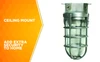 WOODS LIGHT, SECURITY WEATHER TIGHT INDUSTRIAL 12/BX (P/N L1706BS)