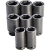 Proto® 3/4" Drive 8 Piece Deep Impact Socket Set - 6 Point 1/ea