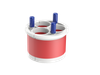 CAL AM WEDGE SEALS 3-WAY, 6" WEDGE SEAL, 1.65"