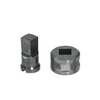 1/2IN SQUARE PUNCH & DIE SET WITH KEY-WAY, PDSQ1/2