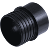 The Jet 4" Quick Disconnect - Spiral End in Jet WW, Dust Collector Accessories