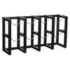 4 Wide by 1 Deep, Gas Cylinder Storage Rack, 4 Cylinder Capacity, Steel - 35144