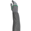 Kut Gard® 20-S13ATA/PE6-T  Cut Resistant Sleeve, Size 18", Gray, ANSI A6
