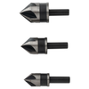 IRWIN DRL BIT CNTRSINK 82' BLK OX 3PC SET CLAM