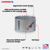 LENOX Carbide Hole Saw, 3 1/4-Inch83 Mm)