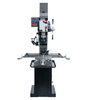 JMD-45VSPF Variable Speed Square Column Geared Head Mill/Drill with Newall DP700 2-Axis DRO & X-Axis Powerfeed