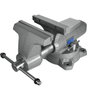 WILTON 880M, Mechanics Pro 8" Jaw Width, Round Channel Vise with Swivel Base