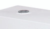 JOBOX 50 Gallon White Square Steel Liquid Transfer Tank for Trucks