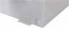 JOBOX 50 Gallon White Square Steel Liquid Transfer Tank for Trucks