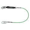 SafeWaze Leading Edge 6' Energy Absorbing Lanyard: Snap Hooks