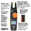 Klein Electrical Tester, Open Jaw Fork Meter, AC Auto-Ranging, 200 Amp