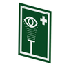 Universal Eye/Face Wash Sign for Wall Mounting - E-SIGN