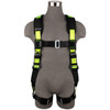 SafeWaze PRO Full Body Harness: 1D, MB Chest, MB Legs  (3X)