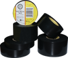Electro-Tape 1" (25 mm) x 36 yd Solid Color PVC Marking Tape - Black 48/CS
