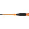 Insulated Precision Screwdriver, #0 Phillips, 3-Inch Shank