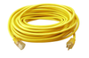 Southwire 50ft SJTW 12/3 Outdoor Extension Cord W/ Lighted End (Yellow) 6/BX