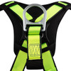 SafeWaze PRO Construction Harness: 3D, Dorsal Link, MB Chest, TB Legs, Fixed Waist Pad  (3X)