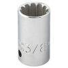 PROTO Skt Spln 1/4 Dr 3/8 #12