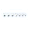 PROTO 7Pc 1/4 In Metric Crowfoot