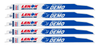 LENOX Demolition Reciprocating Saw Blade With Power Blast Technology, Bi-Metal, 12-Inch, 6 TPi, 5/Pk