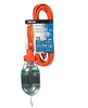 WOODS Medium Duty Trouble Light, 18/3, 25' SJTW, Metal Guard, w/Outlet 12/BX