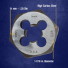 IRWIN DIE 14MM-1.25 1 7/16 SH