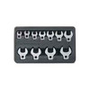 11 Pc. Crowfoot Drive Non-Ratcheting Wrench Set