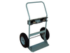 Double Cylinder Hand Truck, 16" Pneumatic Wheels - 35038