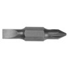 KLEIN Bit #1 Phillips, 3/16'' Slotted