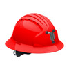 Evolution® Deluxe 6161 280-EV6161M  Hard Hats, Size OS, Red
