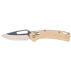KTO Resurgence Knife, Drop Point Blade, Sand Handle