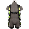 SafeWaze PRO Full Body Harness: 3D, MB Chest, FD, TB Legs  (S/M)
