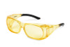 OVR-Spec II Amber Hard Coat Safety Glasses 12/BX