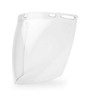 Face Shield Clear 8"x12"x.078 Molded Aspherical Lexan PC 1EA