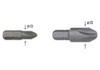 Phillips #4 Insert Bit Bull Nose 1" Long 100/Pack