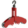 Quadrant - Single Hanger 4" Wide x 7" Diameter 4 Sheaves