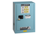 12 Gallon, 1 Shelf, 1 Door, Self Close, Corrosives/Acid Steel Safety Cabinet, Sure-Grip® EX Compac, Blue - 891222