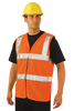 Occunomix Premium Mesh Dual Stripe Safety Vest 1/EA