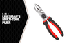 SOUTHWIRE PLIERS, LINESMANS MULTI 8" 6-N-1