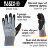 Klein Thermal Dipped Gloves, L