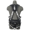 SAFEWAZE PRO+ Slate Construction Harness: Alu 3D, Alu QC Chest/Legs (M)