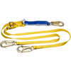 DeCoil Twinleg Lanyard (1" web, Snaphooks) Adjustable