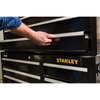 STANLEY 300S 41IN 8DRW CABINET - BLACK